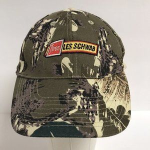 Tires Les Schwab Camouflage Camo Adjustable Hat